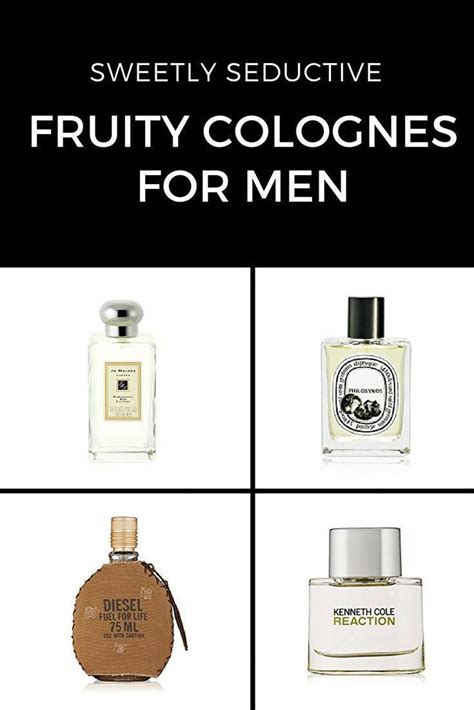 sweetly masculine fruity cologne